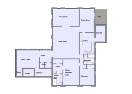 Penthouse Apartment Layout Penthouse Apartment Layout